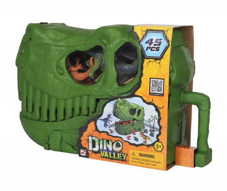 CHAP MEI žaidimų rinkinys Dino Valley Dino Skull Bucket, 45 pcs., 542029 542029