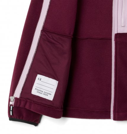 COLUMBIA flisinis susegamas džemperis FAST TREK™ III, rožinis, 104 cm, 1887852-616 1887852-616-104