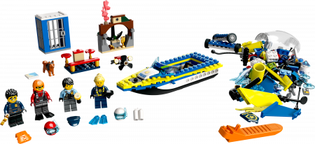 60355 LEGO® City Missions Vandens policijos detektyvų misijos 60355