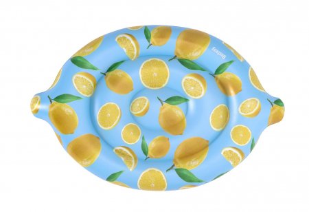 BESTWAY pripučiamas čiužinys Scentsational Lemon, 1.76m x 1.22m, 43392 43392