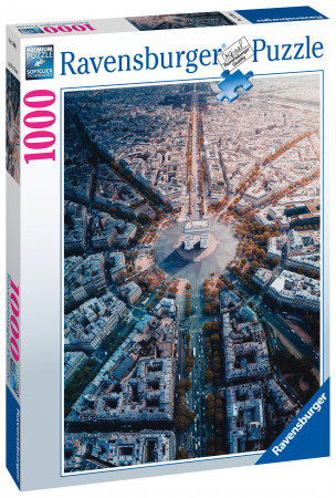 RAVENSBURGER dėlionė Paryžius iš viršaus,1000d., 15990 15990