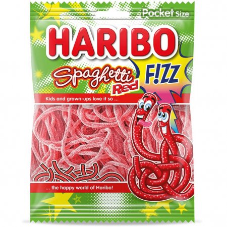 HARIBO (SPAGHETTI RED FIZZ), 70 g, MIX0246 MIX0246