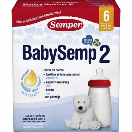 SEMPER BABYSEMP2 pieno mišinys 6m+,500g 7310100330437