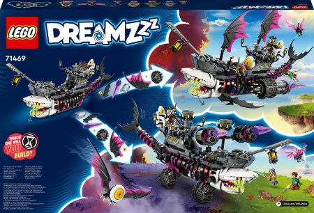 71469 LEGO® DREAMZzz™ Košmariškas ryklių laivas 71469