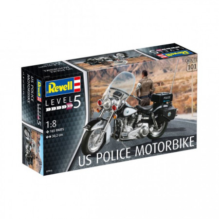REVELL modelis US Police Motorbike, 7915 7915