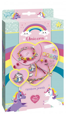 TOTUM kūrybinis rinkinys Unicorn Rainbow Jewellery, 071063 071063