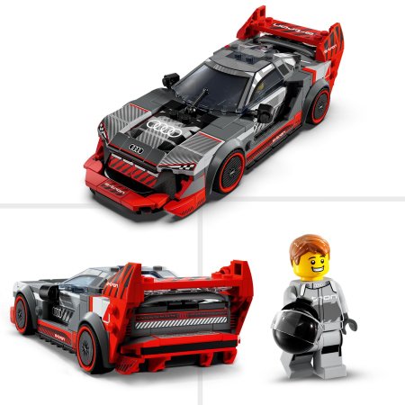76921 LEGO® Speed Champions Lenktyninis automobilis Audi S1 e-tron quattro 