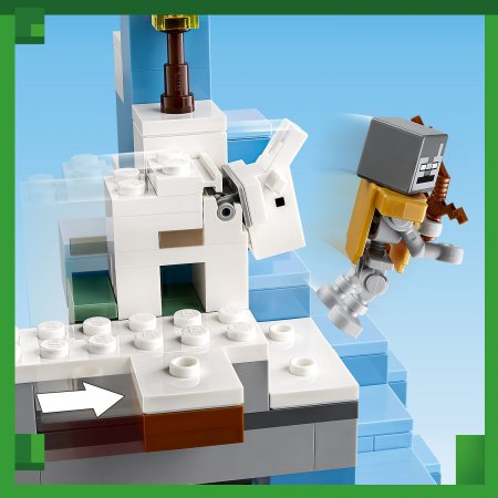 21243 LEGO® Minecraft™ Apledėjusios viršūnės 21243