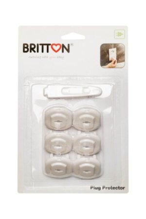 BRITTON elektros lizdo apsauga, 6 vnt + 1 raktų rinkinys, B1811 B1811