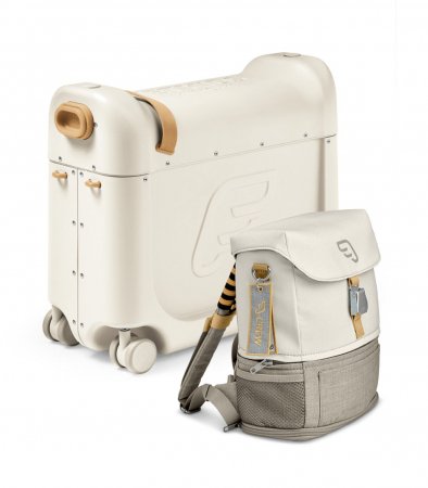 Stokke® transformuojamas lagaminas ir kuprinė JETKIDS™, white, 570605 570605
