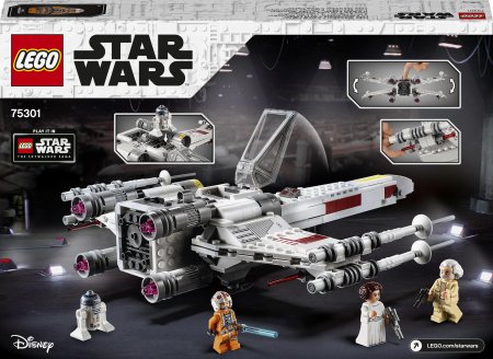 75301 LEGO® Star Wars™ Luke Skywalker „X-Wing“ nakintuvas™ 75301
