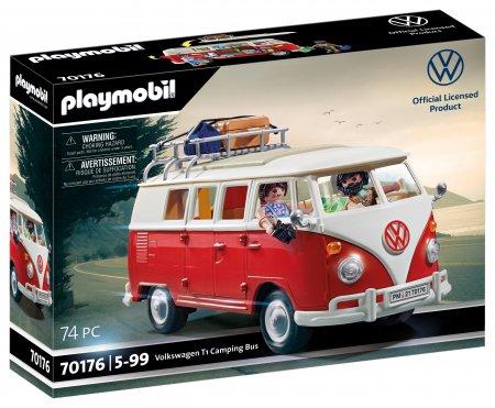 PLAYMOBIL VW Volkswagen T1 Kempingo autobusas, 70176 70176
