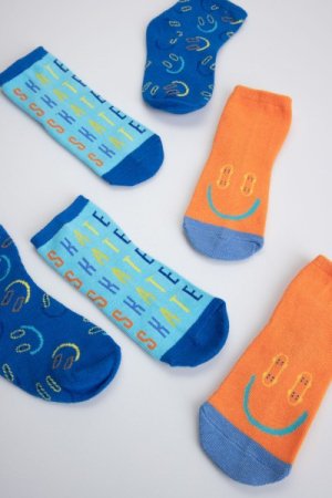 COCCODRILLO kojinės SOCKS BOY, multicoloured, 3 vnt., WC3383602SOB-022 
