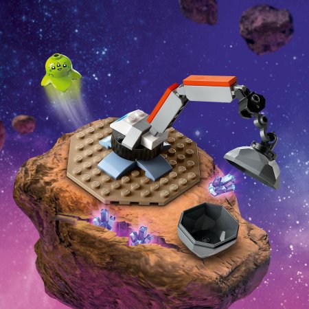 60429 LEGO® City Erdvėlaivis Ir Rastas Asteroidas 