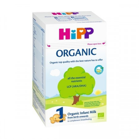 HiPP ekologiškas pradinis pieno mišinys nuo gimimo 0+ 800g 2019-04 2019-04
