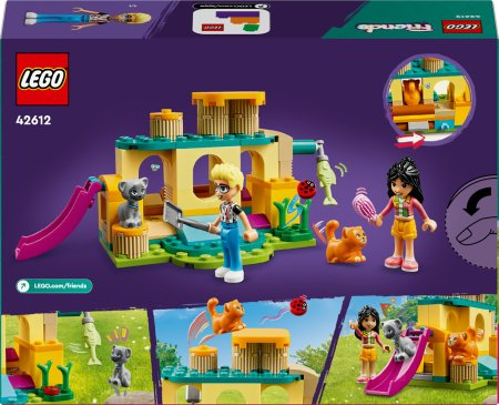 42612 LEGO® Friends Nuotykiai Kačių Žaidimų Aikštelėje 
