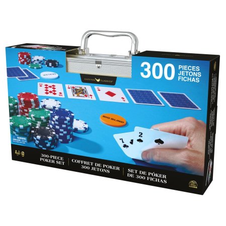 SPINMASTER GAMES stalo žaidimas Poker,  6065367 