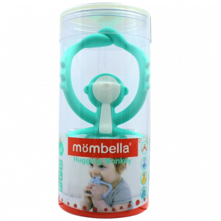 MOMBELLA kramtukas MONKEY, mėlyna, 3 mėn+, P8081-1 P8081-1