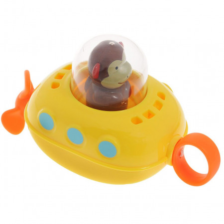 SKIP HOP vonios žaislas - submarinas Zoo Pull & Go Monkey 235352 235352