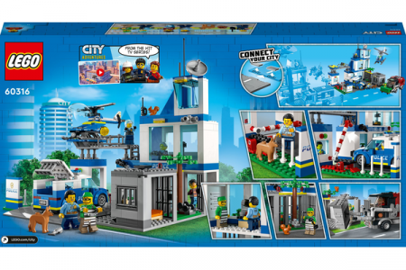 60316 LEGO® City Police Policijos nuovada 60316