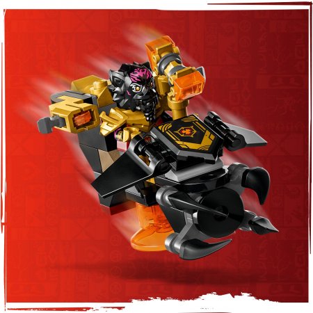 71793 LEGO® NINJAGO® Heatwave transformuojamas lavos drakonas 71793
