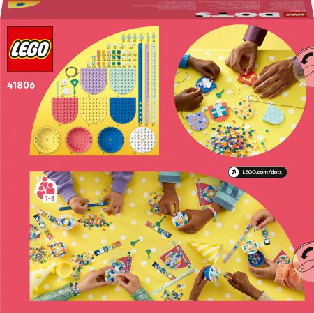 41806 LEGO® DOTS Šauniausias vakarėlio rinkinys 41806