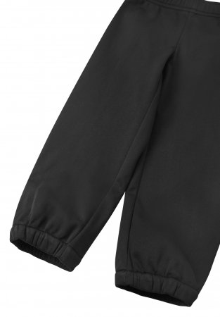 LASSIE kelnės MIRY, Softshell, juodos, 110 cm, 7100016A-9990 7100016A-9990-110