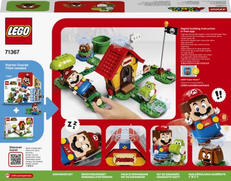 71367 LEGO® Super Mario™ Mario namų ir Yoshi papildymas 71367