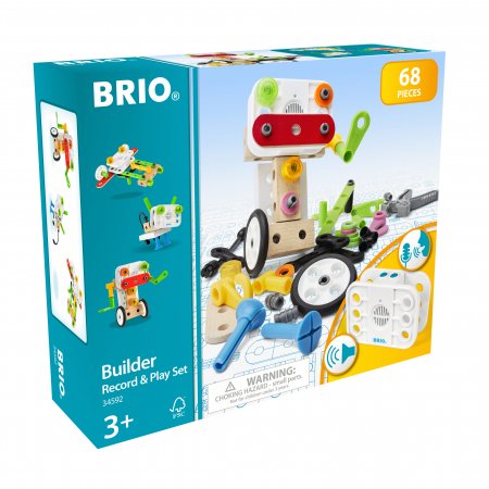 BRIO konstruktorius Builder Record Play, 34592 34592