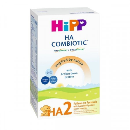 HiPP HA2 Combiotic-tolesnio maitinimo  hipoalerginis  mišinys 6m+ 350g  2148-z 2148-z