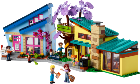 42620 LEGO® Friends Olio Ir Peizlės Šeimų Namai 