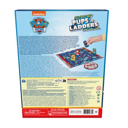 SPINMASTER GAMES žaidimas Pups N Ladders Paw Patrol, 6068131 