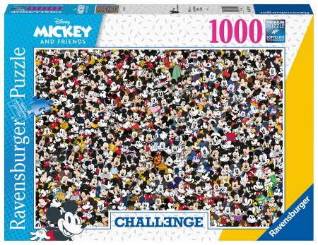 RAVENSBURGER dėlionė Mickey Challenge, 1000d., 16744 16744