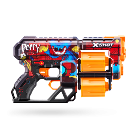X-SHOT žaislinis šautuvas Poppy Playtime, Skins 1 Dread serija, asort., 36650 