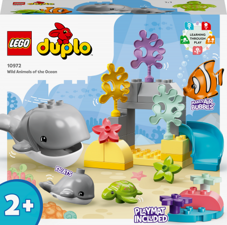 10972 LEGO® DUPLO® Town Laukiniai vandenyno gyvūnai 10972
