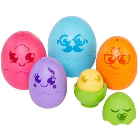 TOOMIES spalvingi kiaušiniai Nesting Eggs, E73564 
