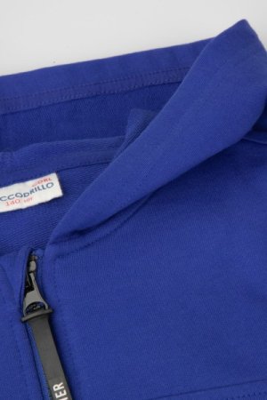 COCCODRILLO susegamas džemperis su gobtuvu GAMER BOY JUNIOR, mėlynas, WC4132401GBJ-014- 