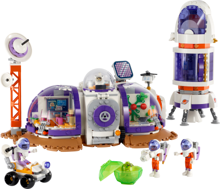42605 LEGO® Friends Marso Kosminė Bazė Ir Raketa 