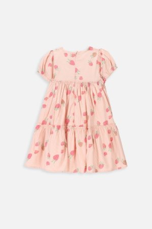 COCCODRILLO suknelė trumpomis rankovėmis SUMMER CAMP KIDS, multicoloured, WC4128202SCK-022- 
