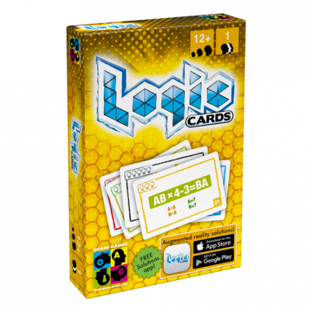 BRAIN GAMES kortų žaidimas Logic cards 2 4751010195120