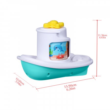 BB JUNIOR vonios žaislas - laivas vilkikas Splash 'N Play, 16-89024 16-89024