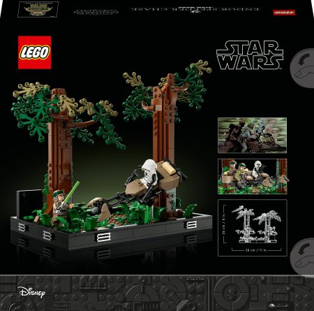 75353 LEGO® Star Wars™ Endoro™ greitaeigio motociklo gaudynių diorama 75353