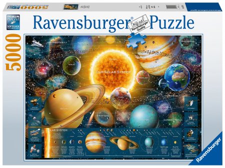 RAVENSBURGER dėlionė Planetsystem, 5000d., 16720 16720