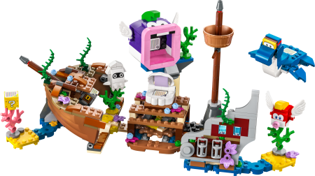 71432 LEGO®  Super Mario Dorrie Nuotykiai Nuskendusiame Laive – Papildomas Rinkinys 