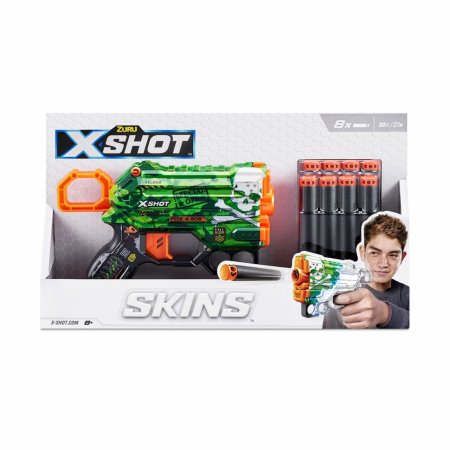 XSHOT žaislinis šautuvas Skins Menace, assort., 36515 36515