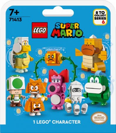 71413 LEGO® Super Mario™ Personažų pakuotės – 6 serija 71413