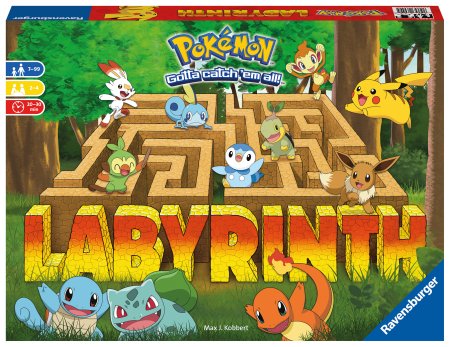 RAVENSBURGER stalo žaidimas Pokemon Labyrinth, 26949 26949