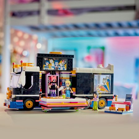 42619 LEGO® Friends Popmuzikos Žvaigždės Gastrolių Autobusas 