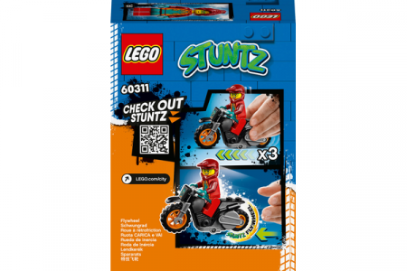60311 LEGO® City Stunt Ugninis kaskadininkų motociklas 60311