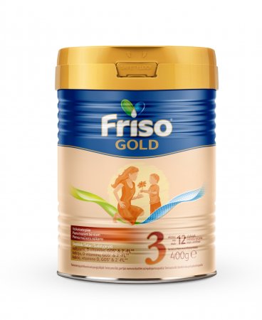 FRISO GOLD 3 pieno mišinys vaikams 12m+ 400g FA73 FA73